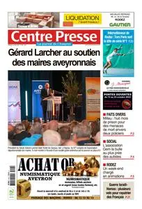 Centre Presse Aveyron - 13 Octobre 2023