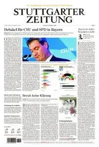 Stuttgarter Zeitung Filder-Zeitung Vaihingen/Möhringen - 15. Oktober 2018