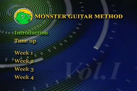Monster Guitar Method - V1 Beginner - Novice