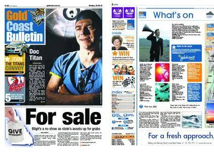 The Gold Coast Bulletin – September 20, 2010