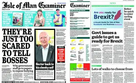 Isle of Man Examiner – September 17, 2019
