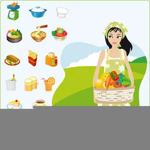 Vector Food Cooking