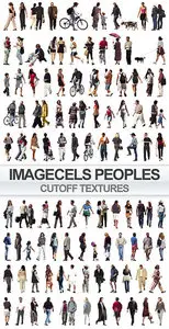 Imagecels Textures - Weekend Peoples on transparent background