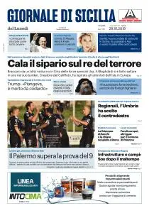 Giornale di Sicilia - 28 Ottobre 2019