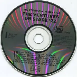 The Ventures - Live Box, Vol. 2 (1992) {4CD Set, Liberty ‎Japan TOCP-7149~52 rec 1971-1973}