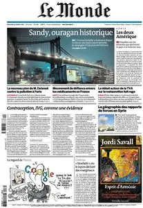 Le Monde du Mercredi 31 Octobre 2012