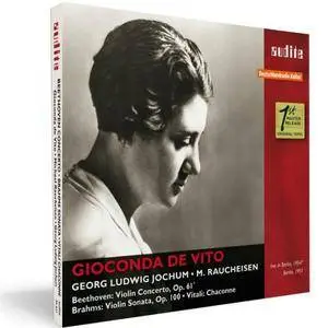 Gioconda de Vito plays Beethoven, Brahms & Vitali (2015)