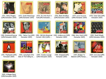 The Rolling Stones UMG 2009 Remasters Series [19 CD] (2009)