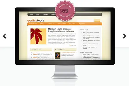 ElegantThemes - EarthlyTouch v4.8 - WordPress Theme