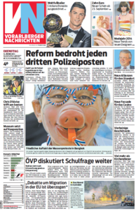 Vorarlberger Nachrichten 14. Januar 2014
