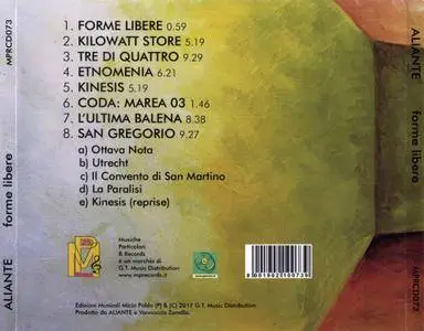 Aliante - Forme Libere (2017)