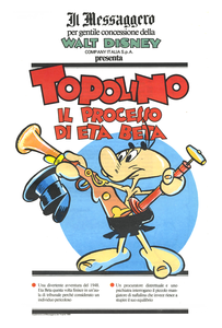 Il Messaggero Presenta - Volume 65 - Topolino Il Processo Di Eta Beta