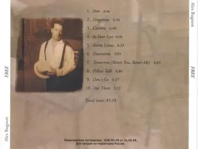 Alex Bugnon - Free (2005) {Narada Jazz}