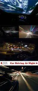 Photos - Car Driving At Night 8