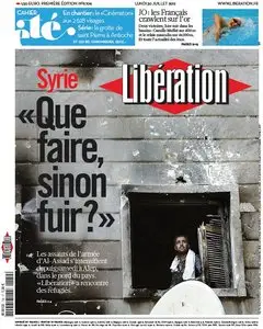 Libération du Lundi 30 Juillet 2012