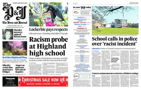 The Press and Journal Highlands and Islands – December 22, 2018