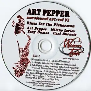 Art Pepper - Blues For The Fisherman (1980) {4CD Set, Widow's Taste APM11001 rel 2011}