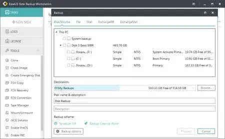 EaseUS Todo Backup Workstation / Server / Advanced Server 10.0.0.1 Multilingual