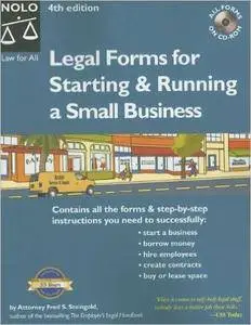 Legal Forms for Starting & Running a Small Business