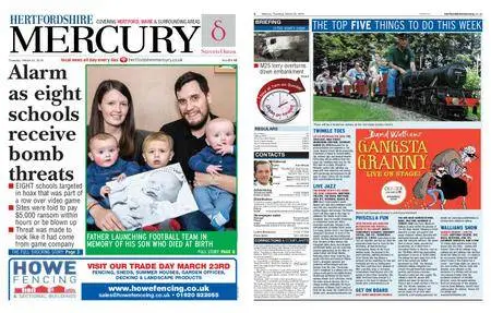 Hertfordshire Mercury – March 22, 2018