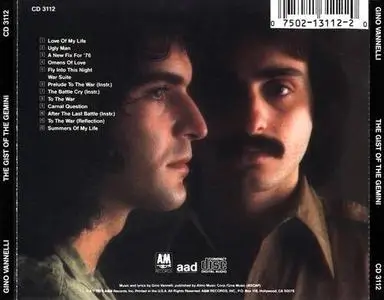 Gino Vannelli - 15 albums