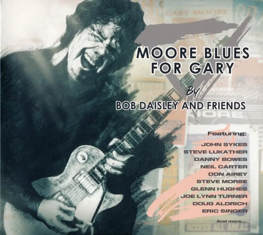 Bob Daisley Moore Blues for Gary. Gary Moore Ozzy. Gary Moore and Ozzy Osbourne. Роберт Дэйсли в молодости.