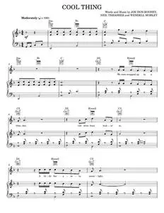 Cool thing - Rascal Flatts (Piano-Vocal-Guitar)