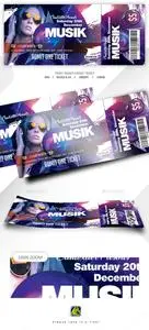 GR - Print Ready Event Ticket 22634732