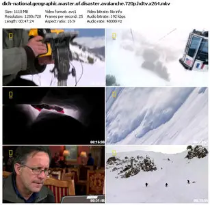 National Geographic - Master Of Disaster: Avalanche (2010)