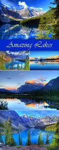 Stock Photo - Amazing Blue Lakes