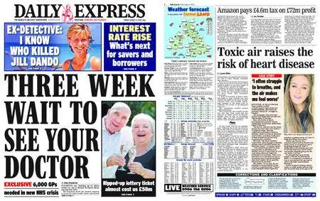 Daily Express – August 03, 2018