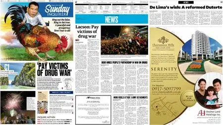 Philippine Daily Inquirer – January 01, 2017