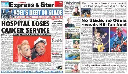 Express and Star Sandwell Edition – October 21, 2017