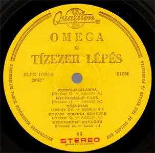 Omega - 10.000 Lepes (Qualiton LPX 17400) (HUN 1969) (Vinyl 24-96 & 16-44.1)