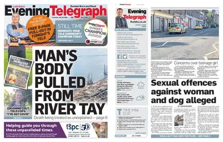 Evening Telegraph Late Edition – July 30, 2020