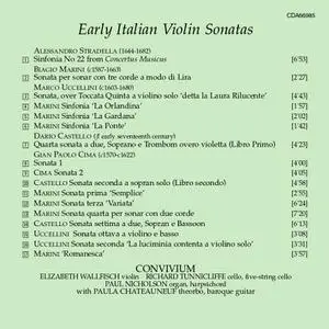 Convivium - Early Italian Violin Sonatas: Stradella, Marini, Castello, Cima, Uccellini (1998)
