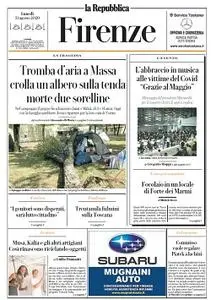 la Repubblica Firenze - 31 Agosto 2020