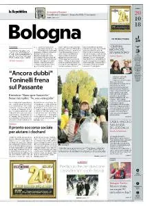 la Repubblica Bologna - 20 Ottobre 2018