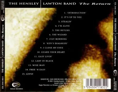 The Hensley | Lawton Band - The Return (2001) {2019, Reissue}