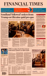 Financial Times Europe – 21 November 2019