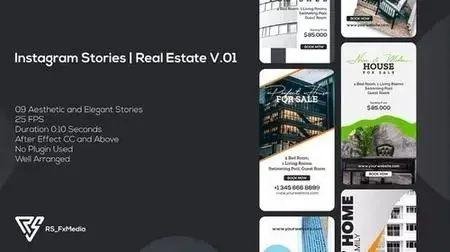Instagram Stories | Real Estate V.01 | Suite 32 39091579