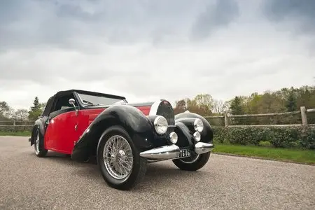 Supercars: 1938 Bugatti Type 57 Stelvio Cabriolet