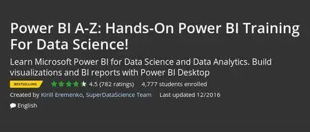 Udemy - Power BI A-Z: Hands-On Power BI Training For Data Science!
