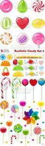 Vectors - Realistic Candy Set 2