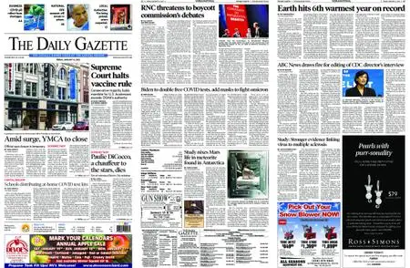 The Daily Gazette – January 14, 2022