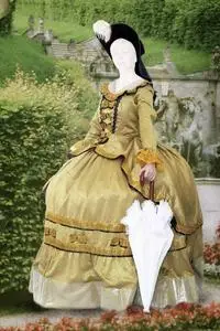 Photoshop template of costume 