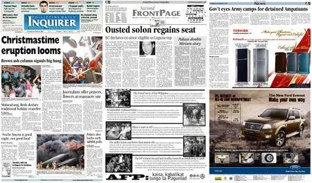Philippine Daily Inquirer – December 24, 2009