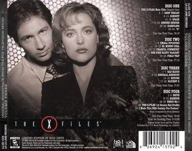 Mark Snow - The X-Files: Original Soundtrack From The Fox Television Series, Volume Three (2016) 4CD, Limited Edition Box Set