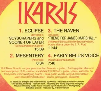 Ikarus - Ikarus (1971) [Reissue 1995]