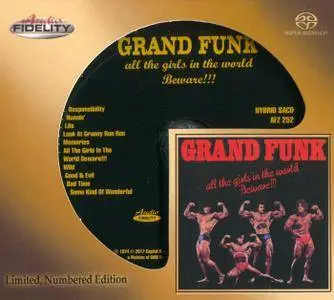 Grand Funk Railroad - All The Girls In The World Beware (1974) [Audio Fidelity 2017] PS3 ISO + Hi-Res FLAC